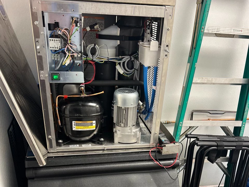 A collection of images showcasing the repair process and successful outcomes.