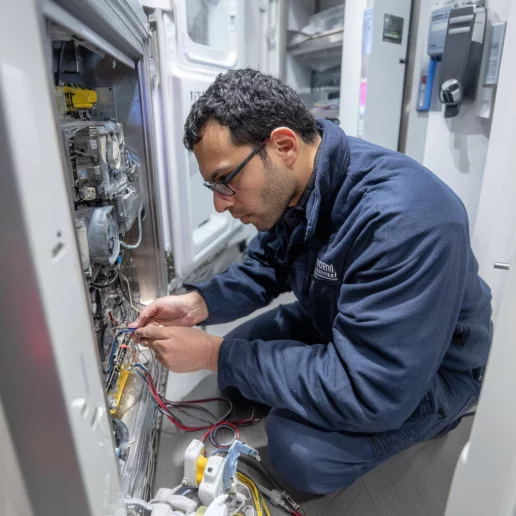 Illustration of various badges symbolizing trust and expertise.
