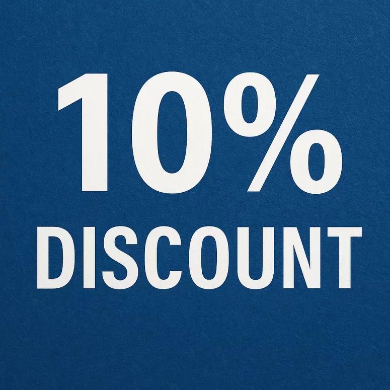 Promotional banner displaying same day service offer.